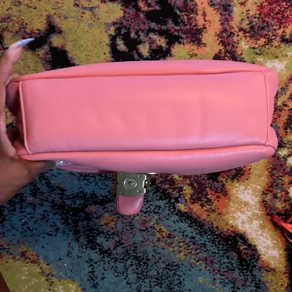 Coach Blush Pink Leather Shoulder Bag - Picture 2 of 4